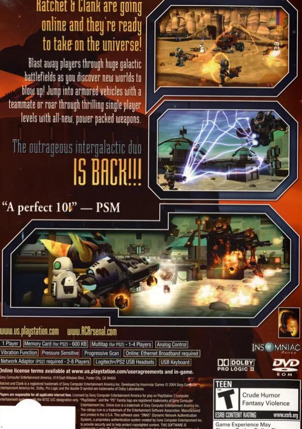 Ratchet and Clank Up Your Arsenal