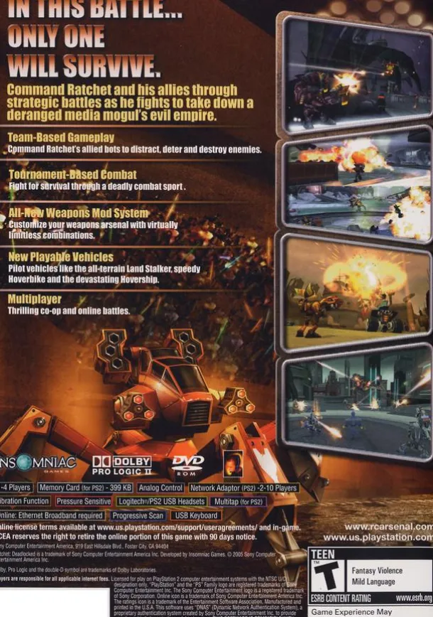 Ratchet Deadlocked