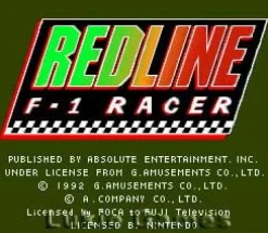 Redline F-1 Racer