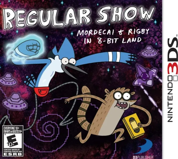 Regular Show: Mordecai & Rigby in 8-Bit Land