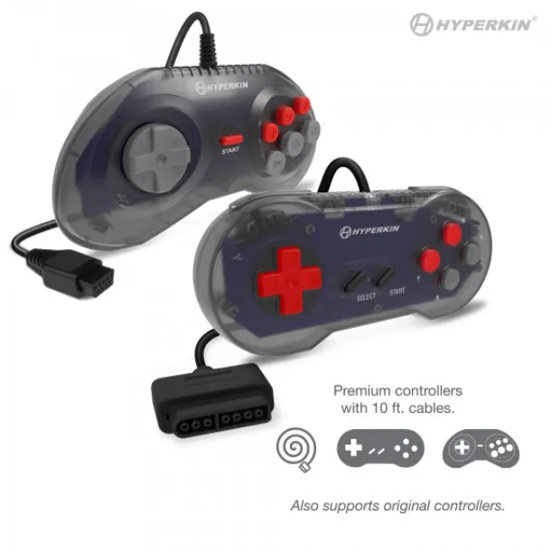 RetroN 3 HD 3-in-1 Console - NES / SNES / Genesis (Black)