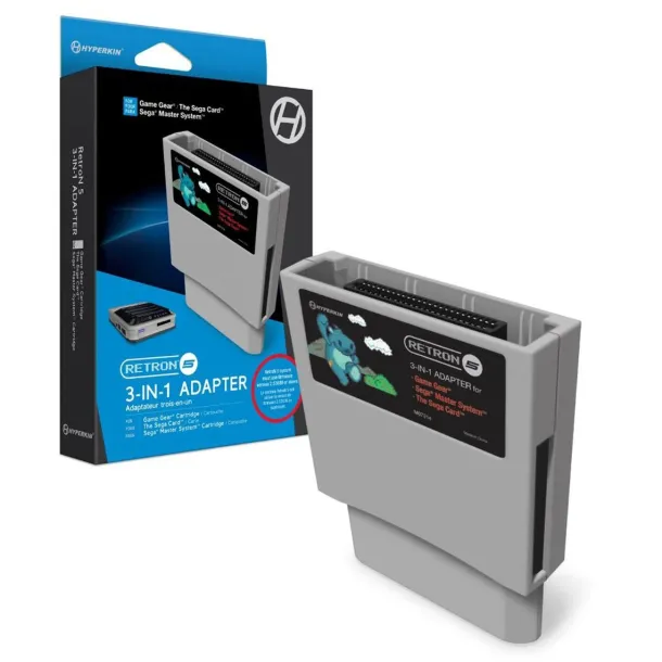 Retron5 3-in-1 Adapter for SGG and SMS