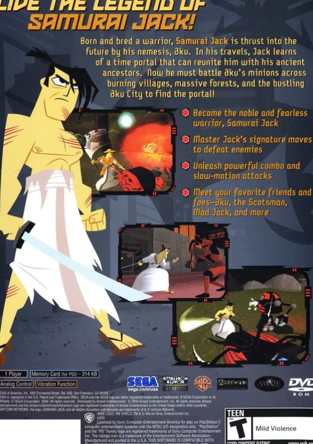 Samurai Jack Shadow of Aku