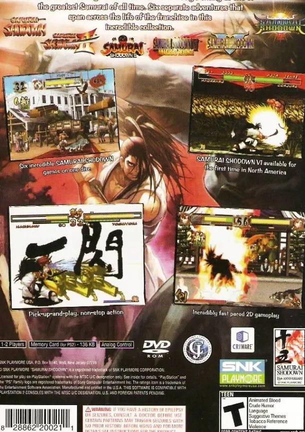 Samurai Shodown Anthology