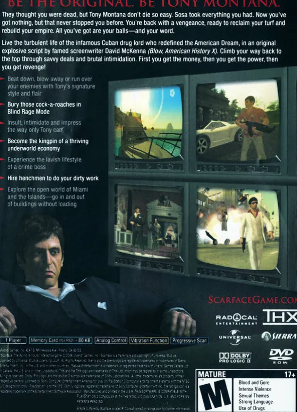 Scarface the World is Yours