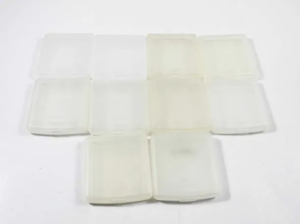 SEGA GAME GEAR LOT OF 10 PLASTIC GAME CASES