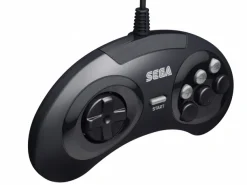 Sega Genesis Licensed 6-Button Controller (Black)