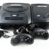Sega Genesis V2 with CD System Attachment with 2 controllers
