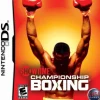 Showtime Championship Boxing DS Game