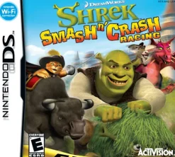 Shrek Smash and Crash Racing DS Game