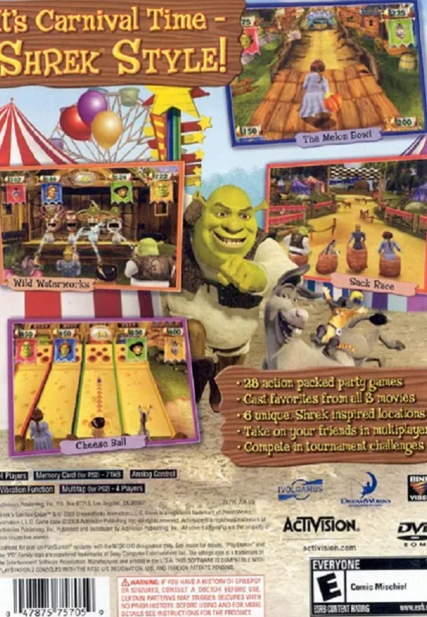 Shrek's Carnival Craze