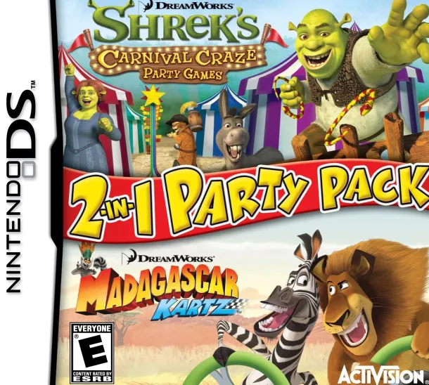 Shreks Carnival Craze & Madagascar Kartz Dual Pack