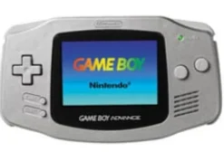 Silver Game Boy Advance System