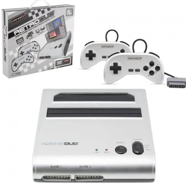 Silver Retro Duo System - New Style