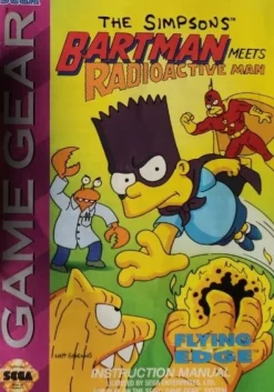 Simpsons Bart Meets Radioactive Man