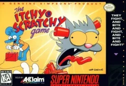Simpsons Itchy and Scratchy Game