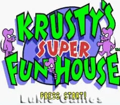 Simpsons Krusty's Super Funhouse