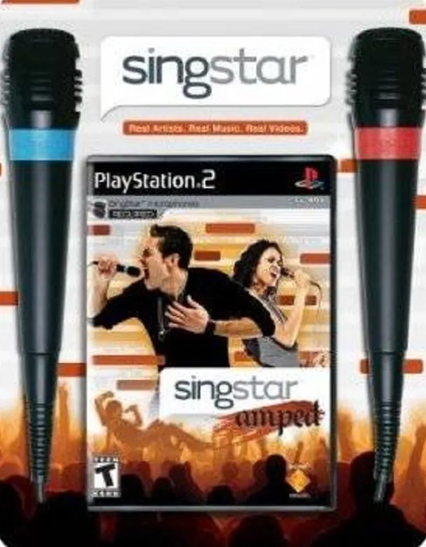Singstar Amped with Microphone