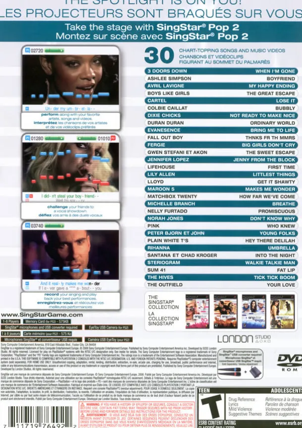 SingStar Pop Vol. 2