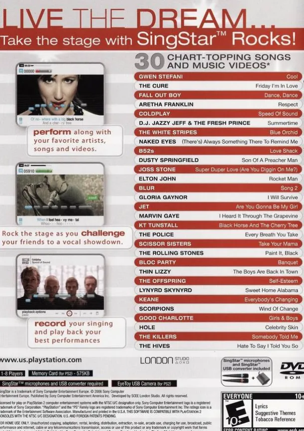 Singstar Rocks