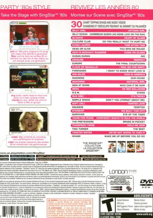 Singstar 80s