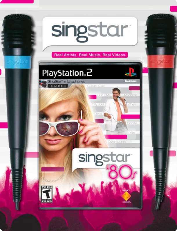 Singstar 80s with Microphone