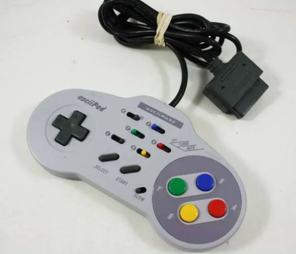 SNES Asciipad Turbo Controller