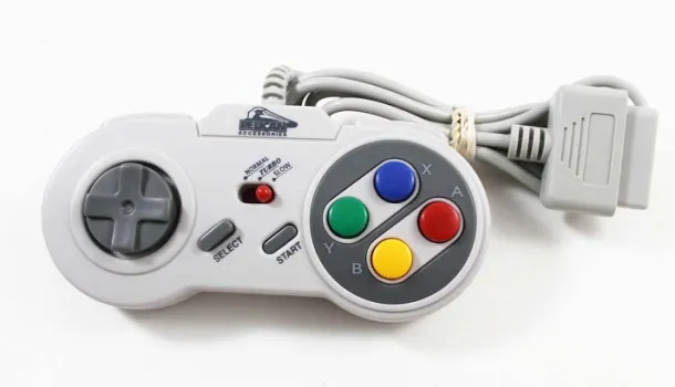 SNES Super Nintendo Pelican Turbo Controller