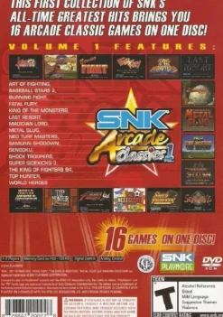 SNK Arcade Classics Volume 1
