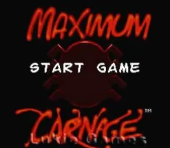 Spider-man / Venom Maximum Carnage Gray