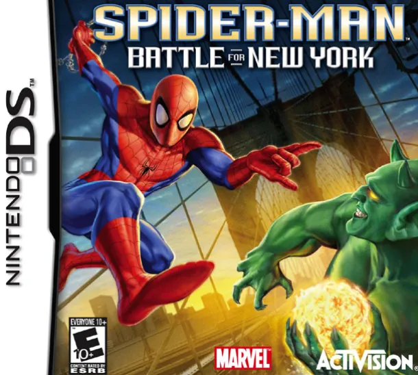 Spiderman Battle for New York DS Game