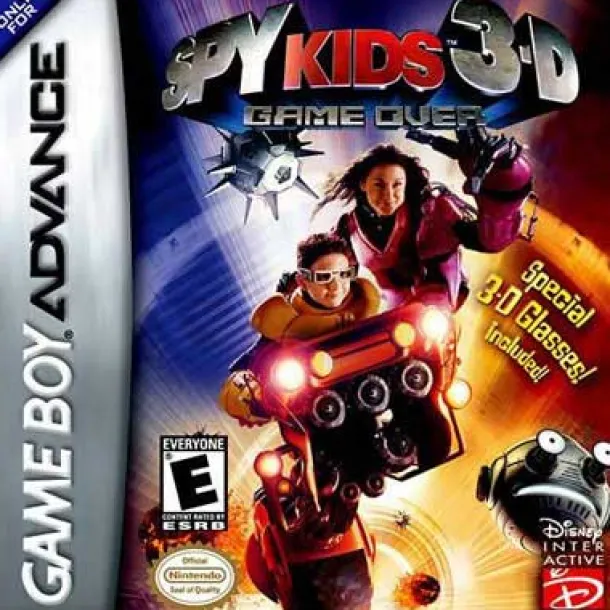 Spy Kids 3D Game Over