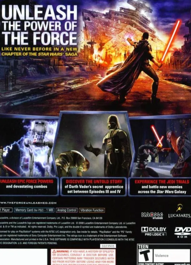 Star Wars The Force Unleashed