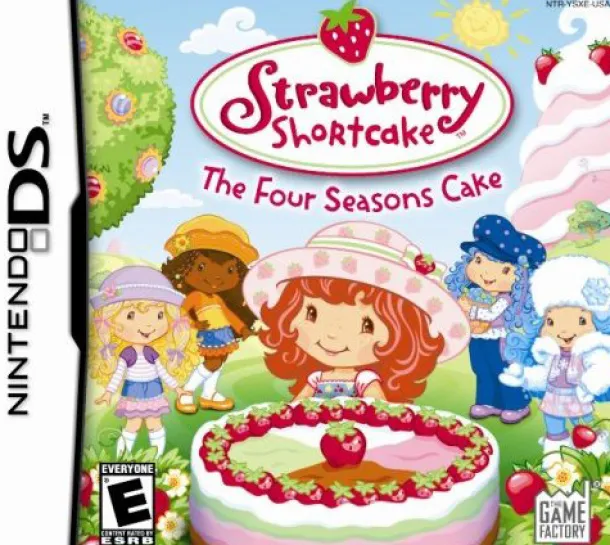 Strawberry Shortcake Four Seasons Cake DS Game