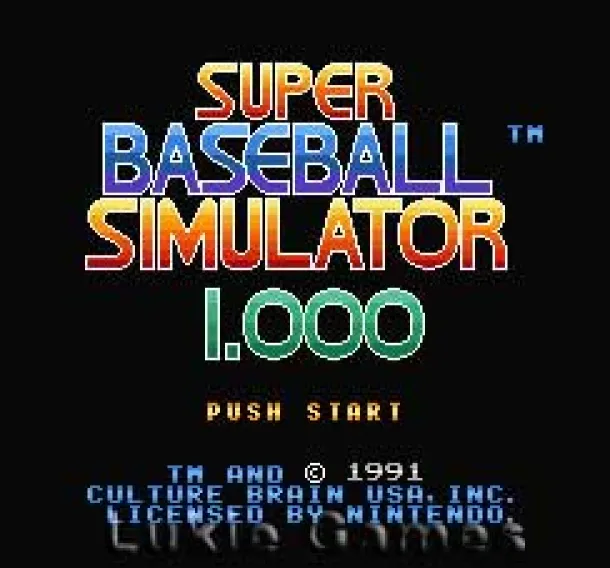 Super Baseball Simulator 1.0