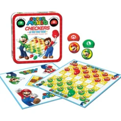 Super Mario Checkers / Tic Tac Toe