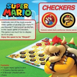 Super Mario vs. Bowser Checkers/Tic Tac Toe