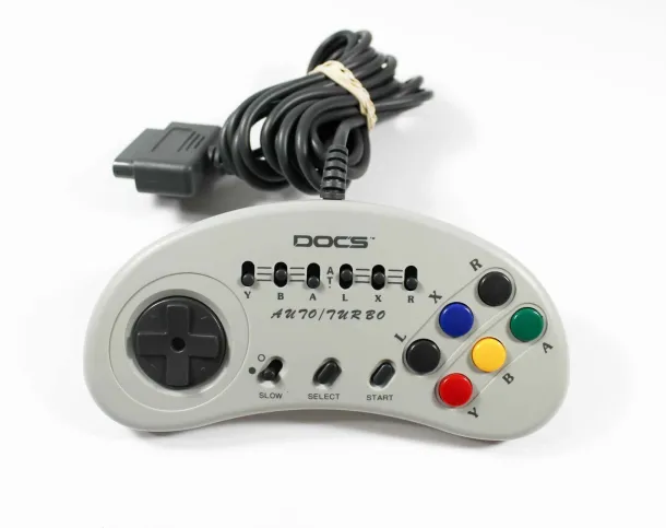 Super Nintendo SNES Doc's Hi Tech Auto Turbo Controller