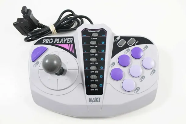 Super Nintendo SNES Naki Pro Player Joystick