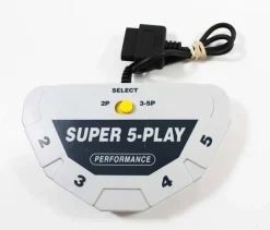 Super Nintendo SNES Super 5 Play Multitap (Performance)