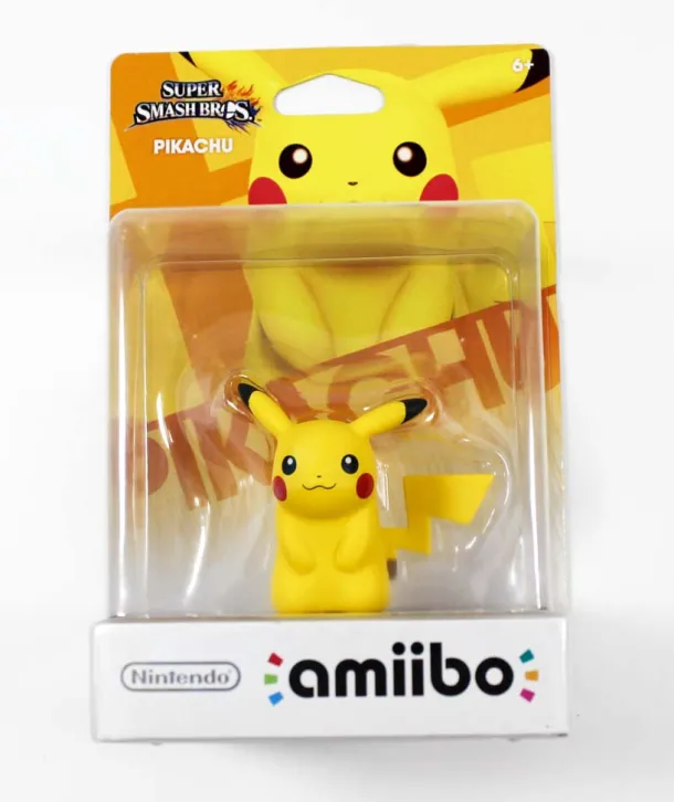 Super Smash Bros. - Pikachu Figure in box