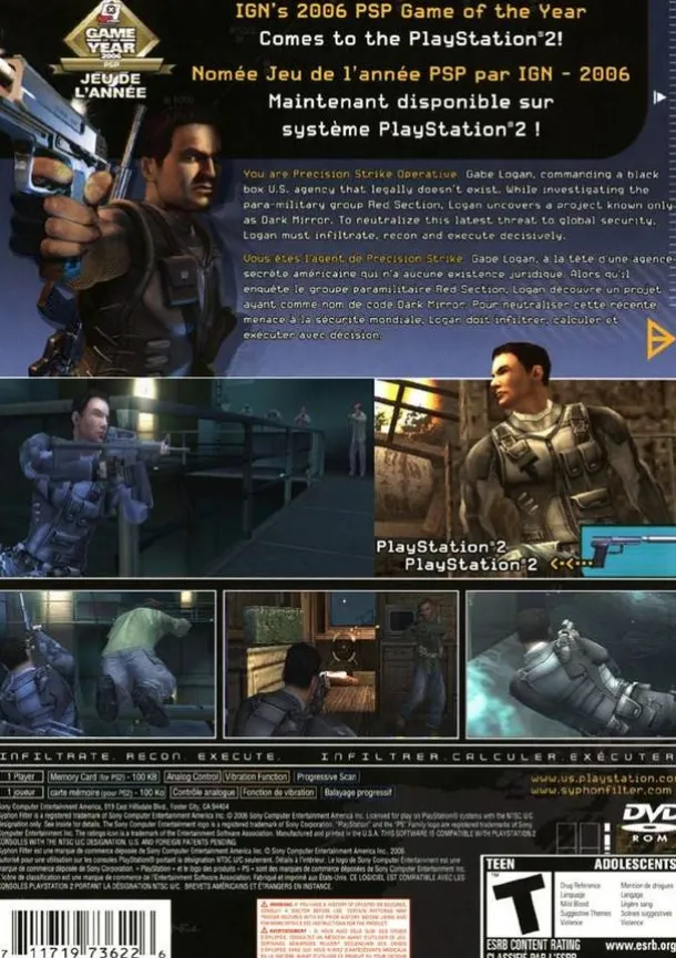 Syphon Filter Logans Shadow