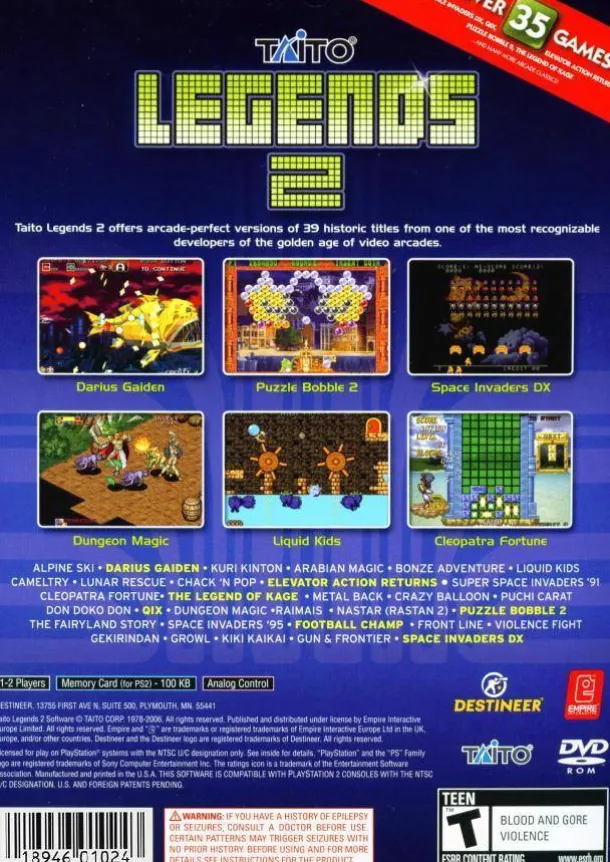 Taito Legends 2