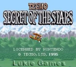 Tecmo Secret of the Stars