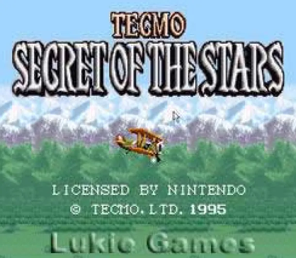 Tecmo Secret of the Stars