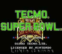 Tecmo Super Bowl