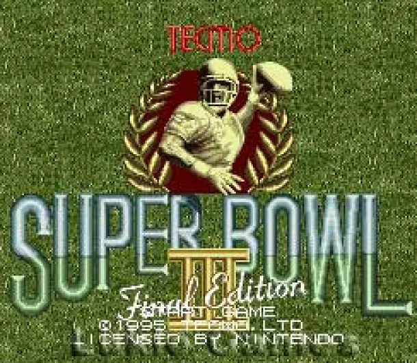Tecmo Super Bowl III 3