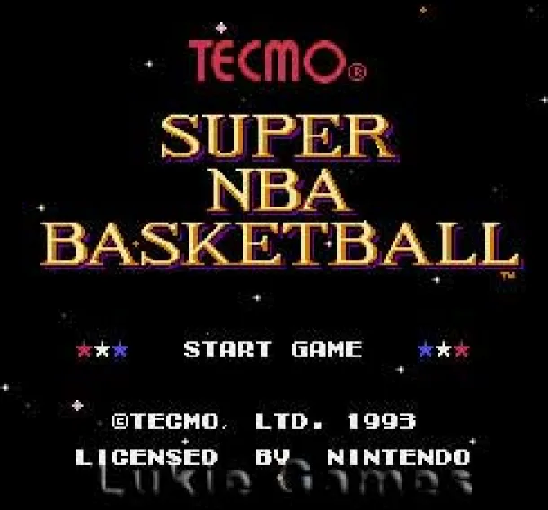 Tecmo Super NBA Basketball