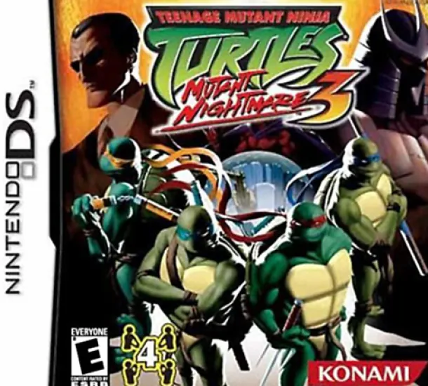 Teenage Mutant Ninja Turtles 3 Mutant Nightmare DS Game