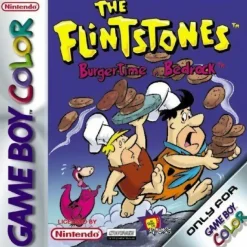 The Flintstones in Burgertime in Bedrock